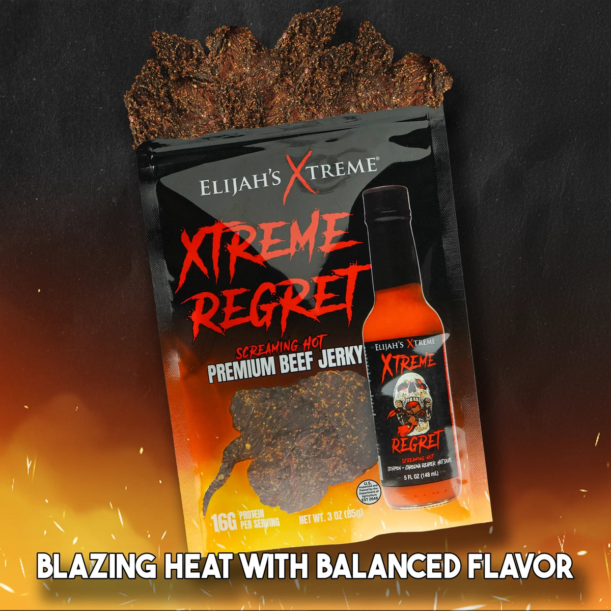 Xtreme Regret Spicy Beef Jerky – Consulate X, view 4 of 5
