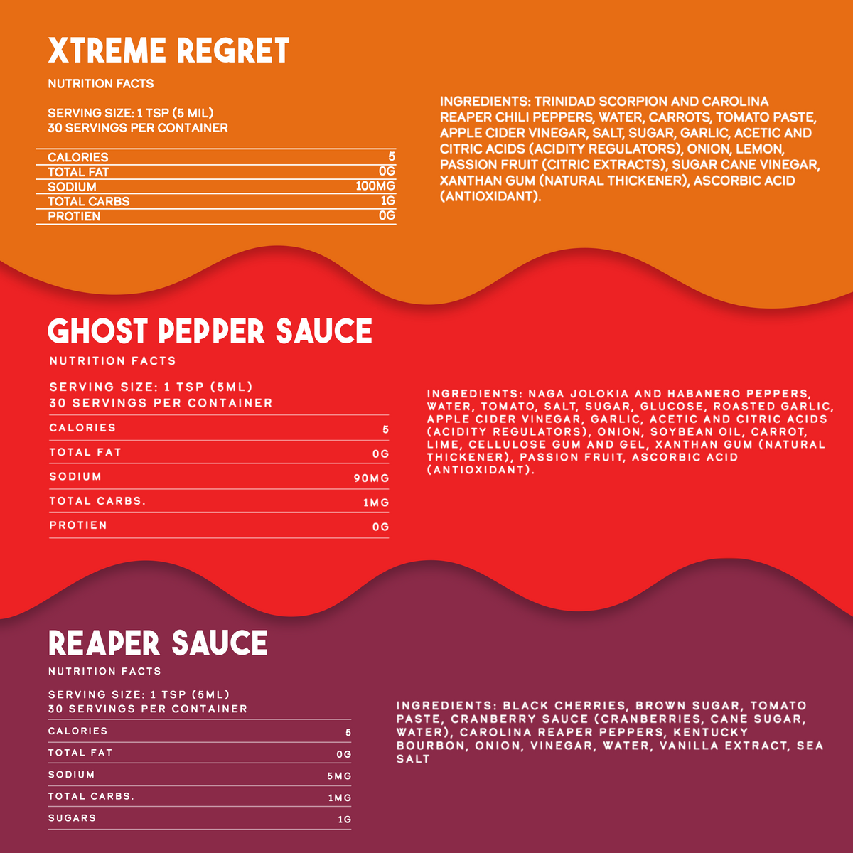 World's Hottest Xtreme Trio Hot Sauce Variety Pack – Consulate X, view 4 of 8