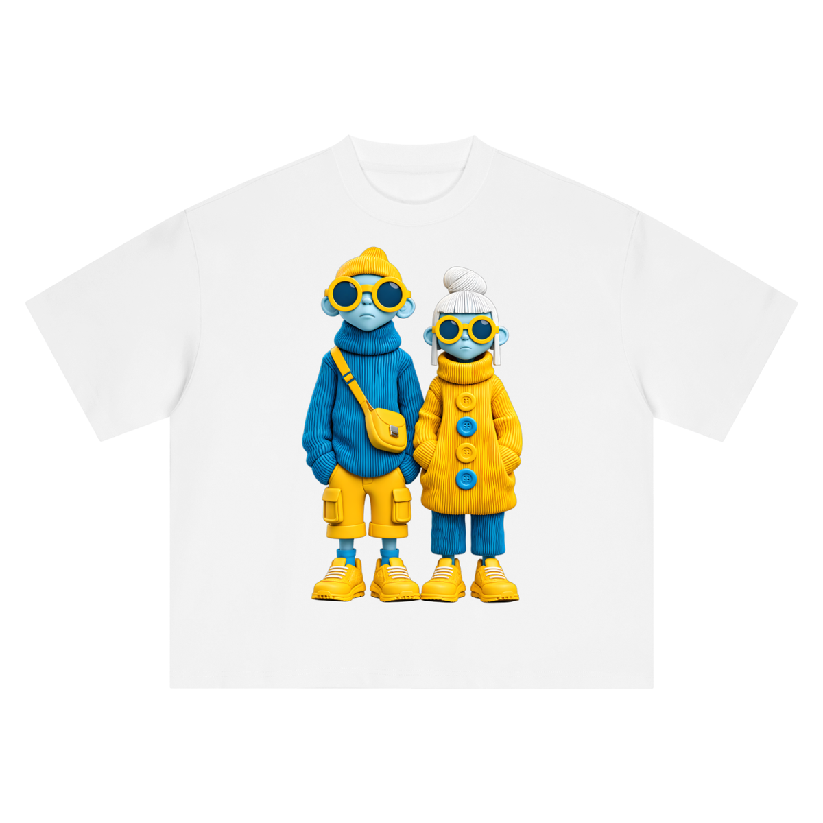 Knit Crew Heavyweight Tee – Consulate X, view 6 of 14