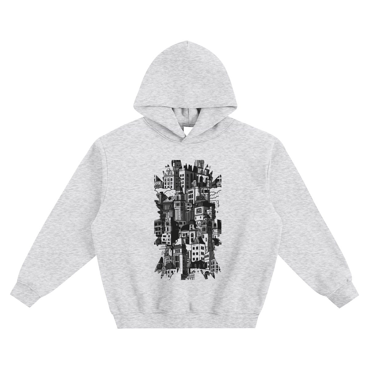 Old Town Boxy Hoodie – Consulate X, view 5 of 7