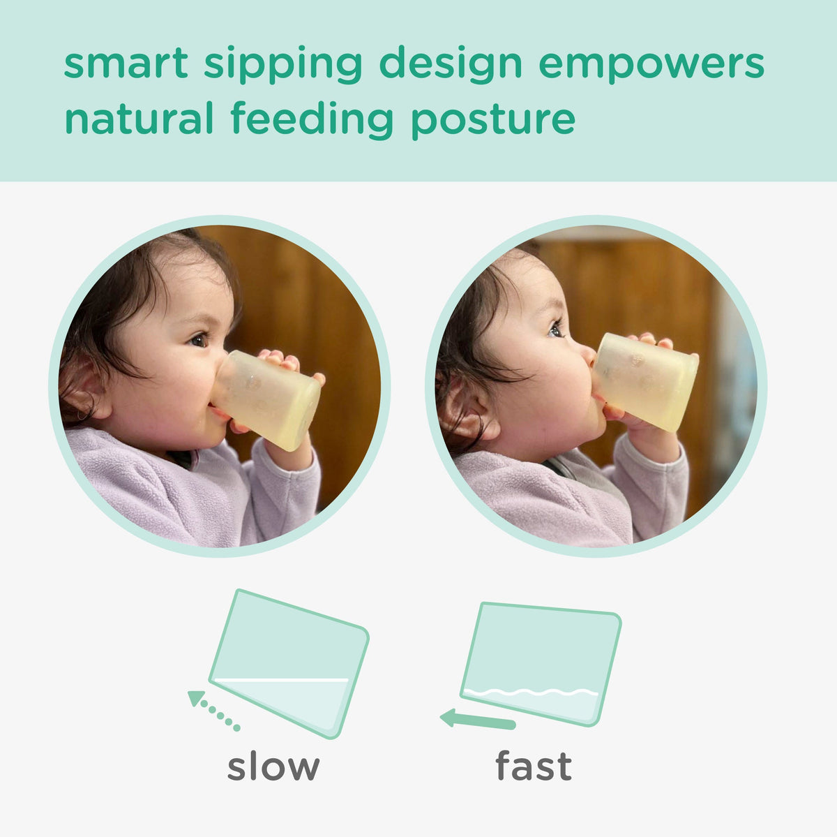 Small Open Cup for Babies, First Cup for 6 Months+ (2oz) – Consulate X, view 4 of 17