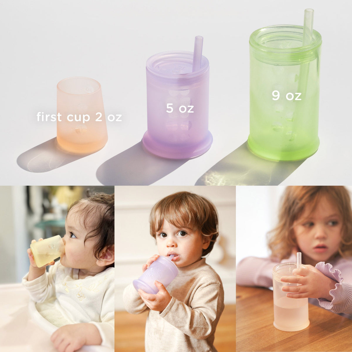 Small Open Cup for Babies, First Cup for 6 Months+ (2oz) – Consulate X, view 6 of 17