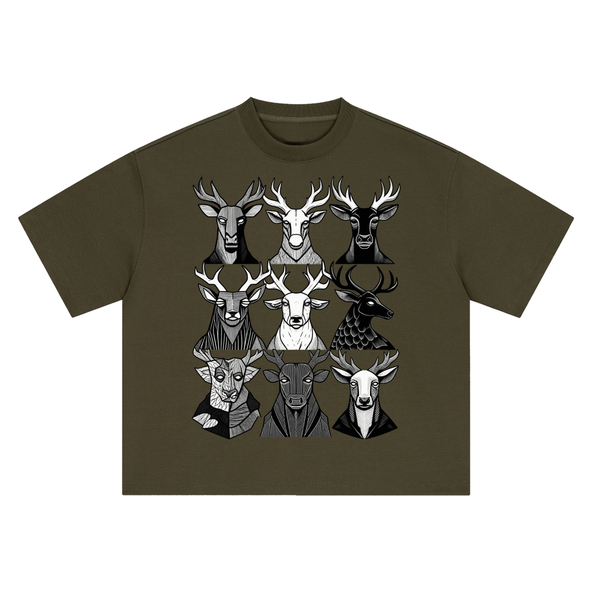 Deer Council Heavyweight Tee – Consulate X, view 10 of 13