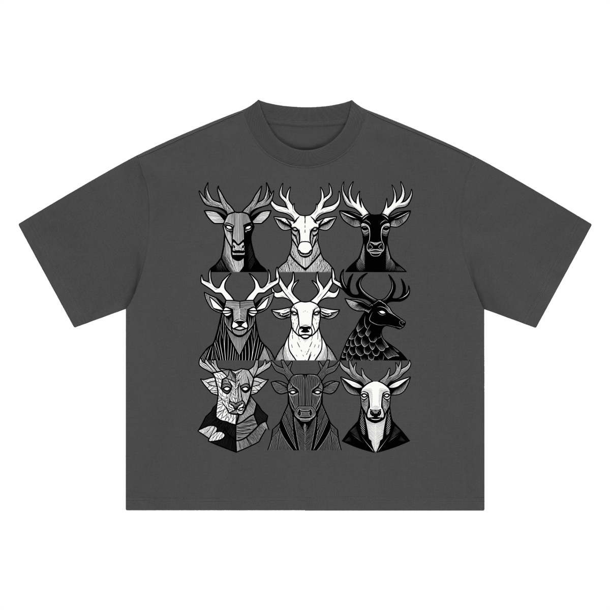 Deer Council Heavyweight Tee – Consulate X, view 11 of 13