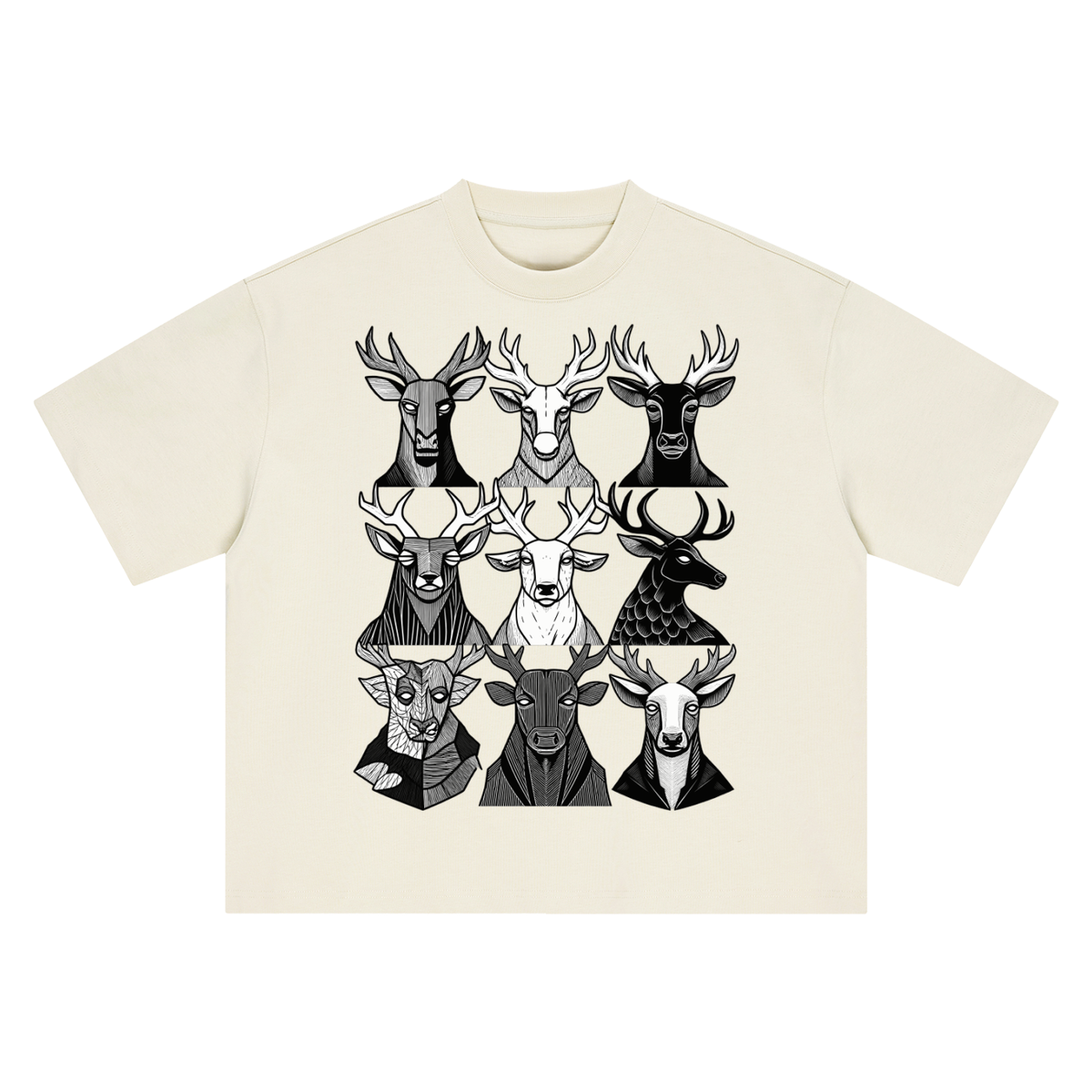 Deer Council Heavyweight Tee – Consulate X, view 6 of 13