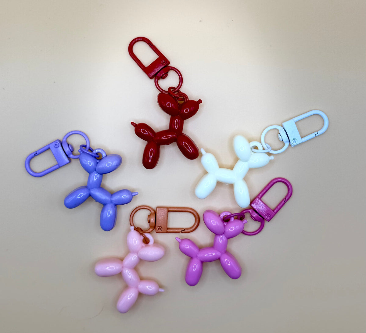 Balloon Dog Keychain and Bag Charm – Consulate X, view 2 of 3