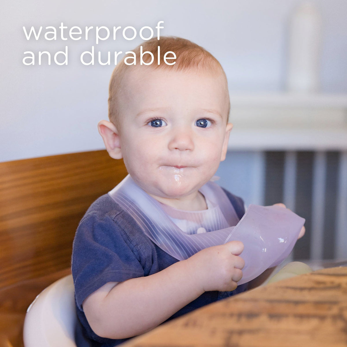 Silicone Bib with Pocket, Waterproof, Adjustable, 6 Months+ – Consulate X, view 2 of 18