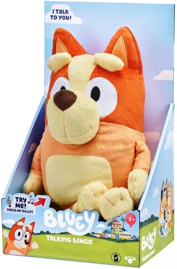 Talking Bluey - Interactive 13" Sing Along Plush – Consulate X, view 14 of 16