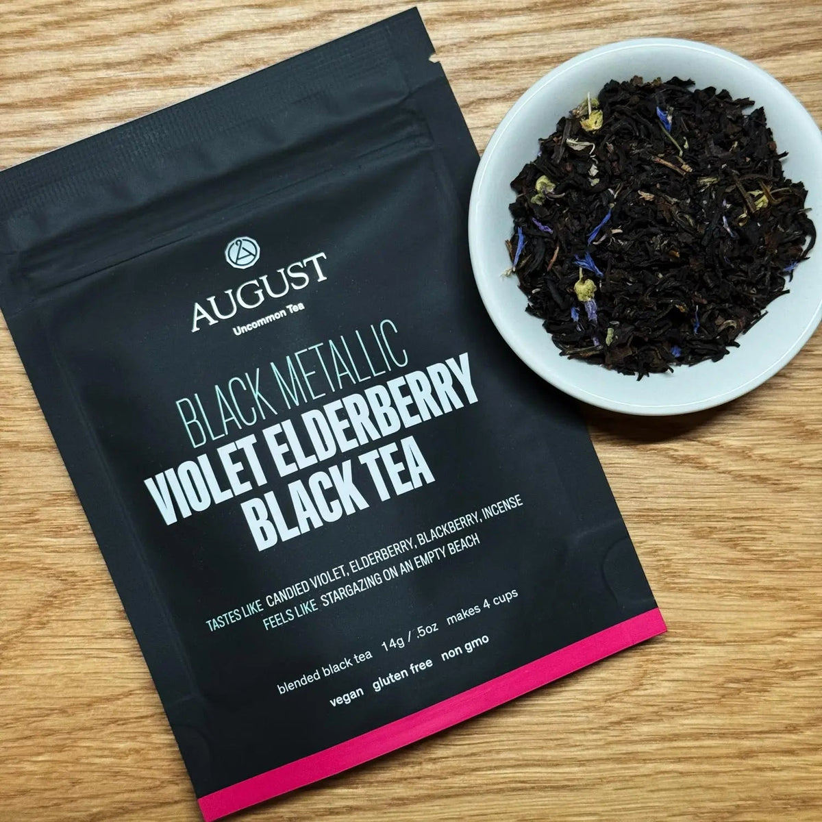 Black Metallic - Violet Elderberry Black Tea – Consulate X, view 6 of 6