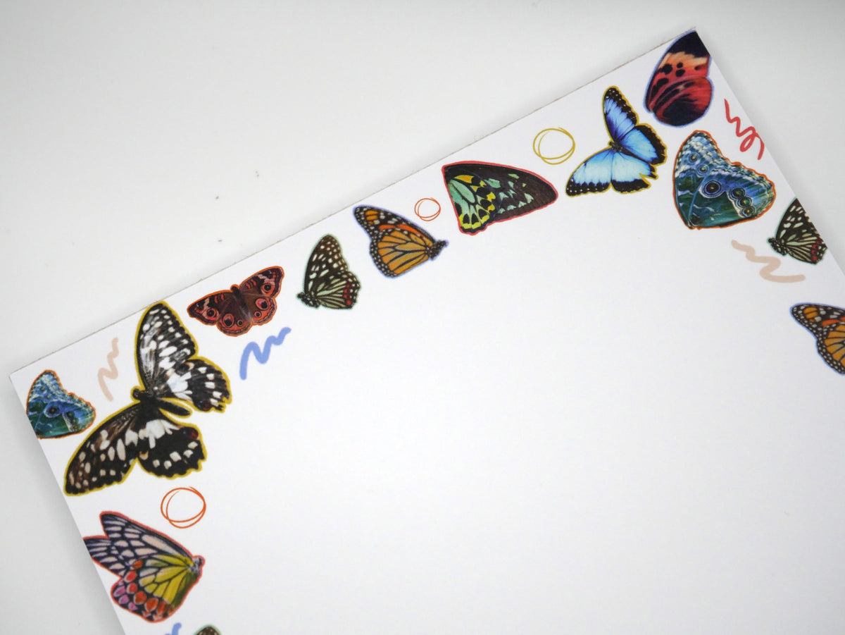 Winged Butterfly & Moth 5x7" Notepad – Consulate X, view 2 of 7