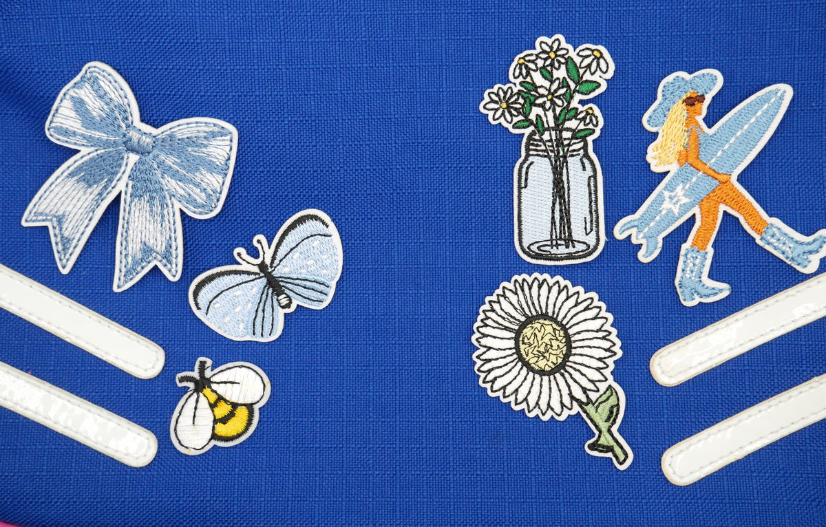 Coastal Cowgirl Iron-On Embroidered Patch Pack (Set of 5) – Consulate X, view 7 of 7