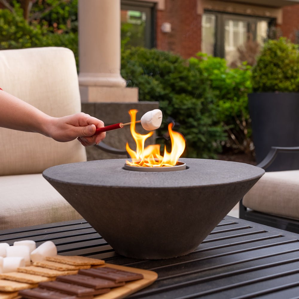 Concrete Cone Fire Pit – Consulate X, view 2 of 8