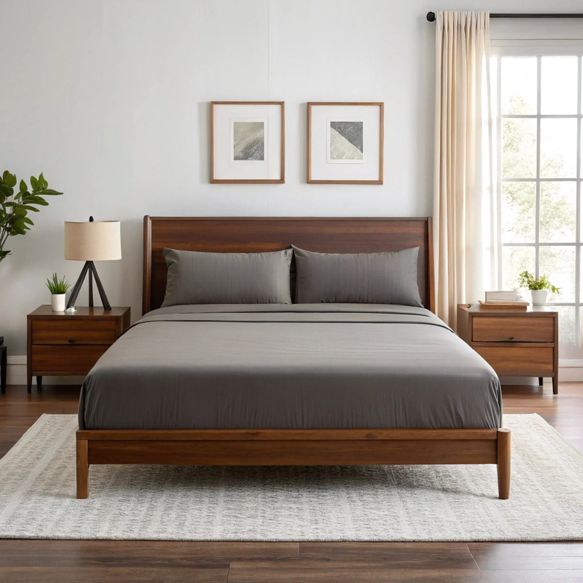 Copper Infused Bamboo Sheet Set | Cooling Comfort – Consulate X, view 7 of 27