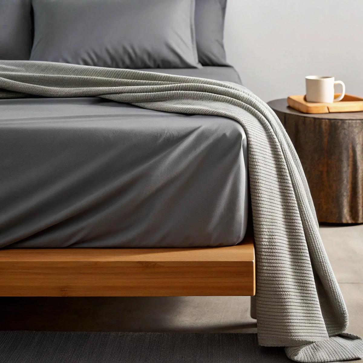 Copper Infused Bamboo Sheet Set | Cooling Comfort – Consulate X, view 10 of 27