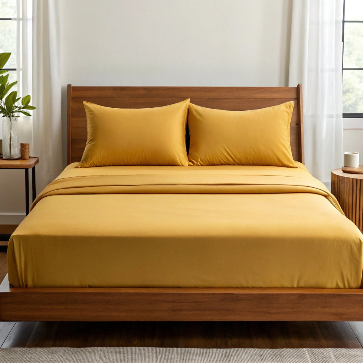 Copper Infused Bamboo Sheet Set | Cooling Comfort – Consulate X, view 13 of 27