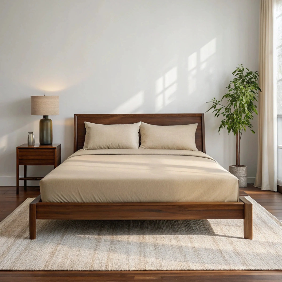 Copper Infused Bamboo Sheet Set | Cooling Comfort – Consulate X, view 24 of 27