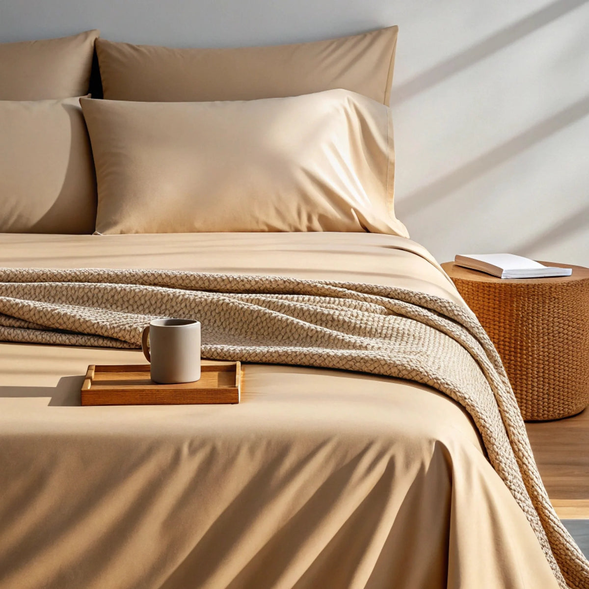 Copper Infused Bamboo Sheet Set | Cooling Comfort – Consulate X, view 27 of 27