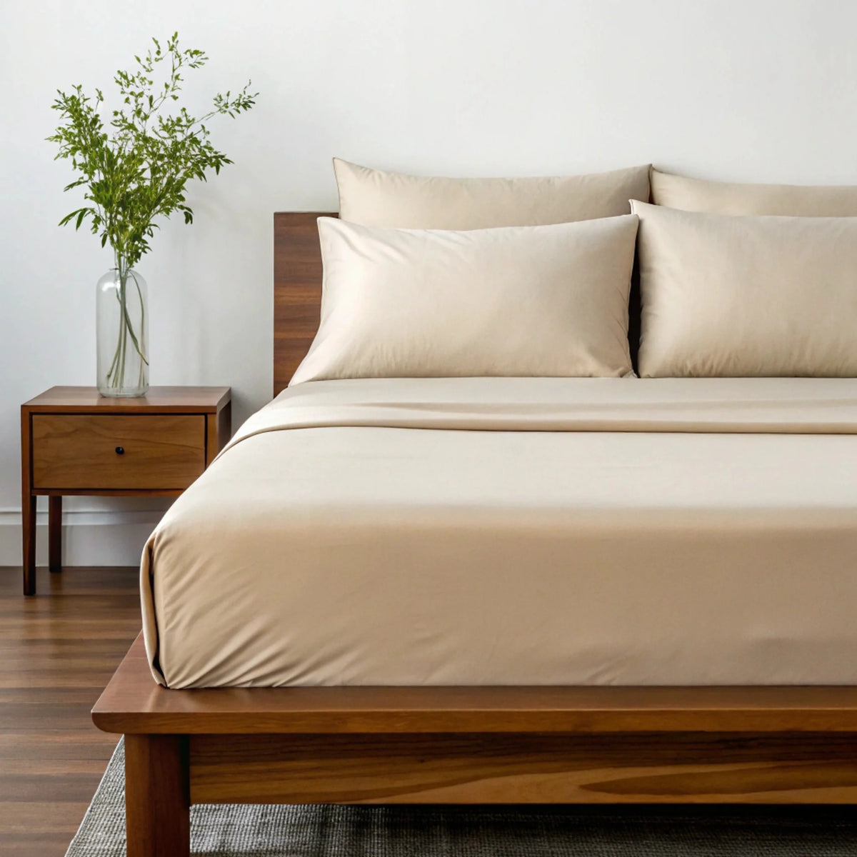 Copper Infused Bamboo Sheet Set | Cooling Comfort – Consulate X, view 26 of 27