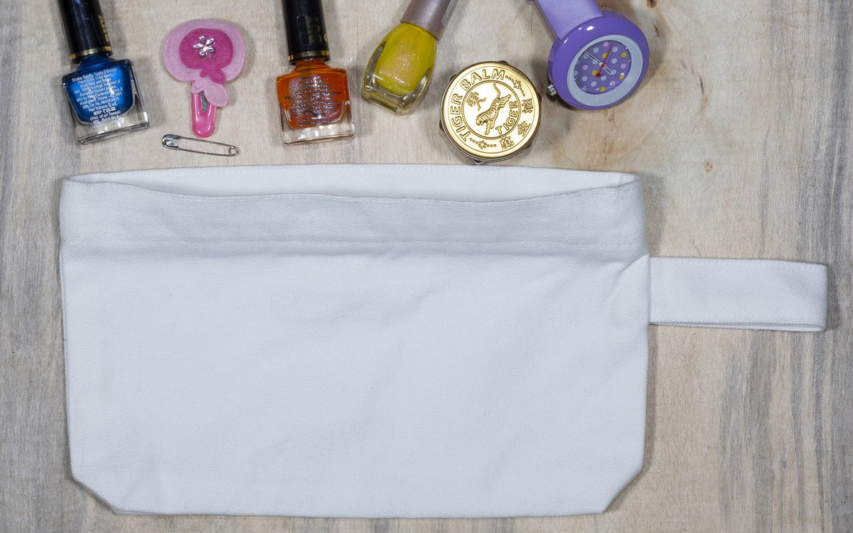 Canvas Zipper Pouch – Consulate X, view 3 of 5