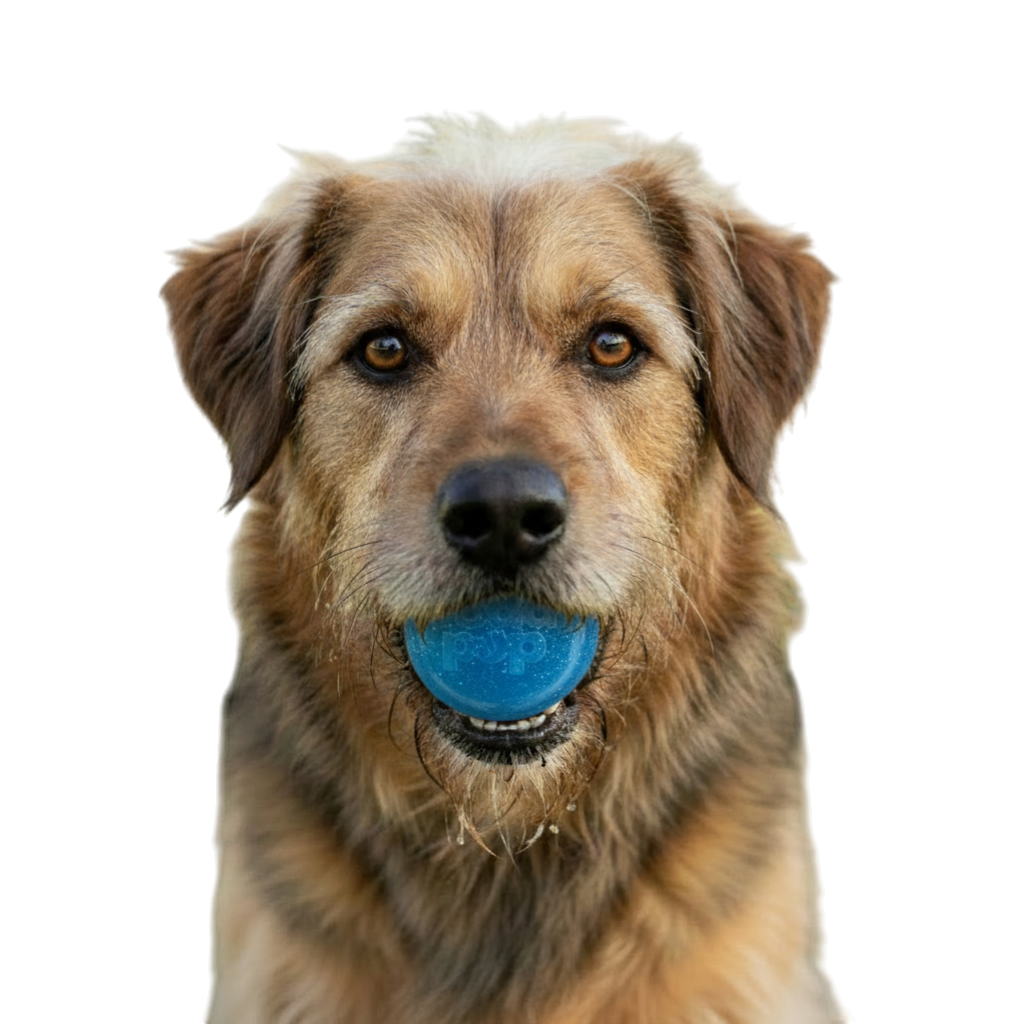 Glitter Ball  Dog Toy | Soft PUP-X Rubber Floating Fetch Ball with Treat Dispenser | USA Made – Consulate X, view 14 of 15