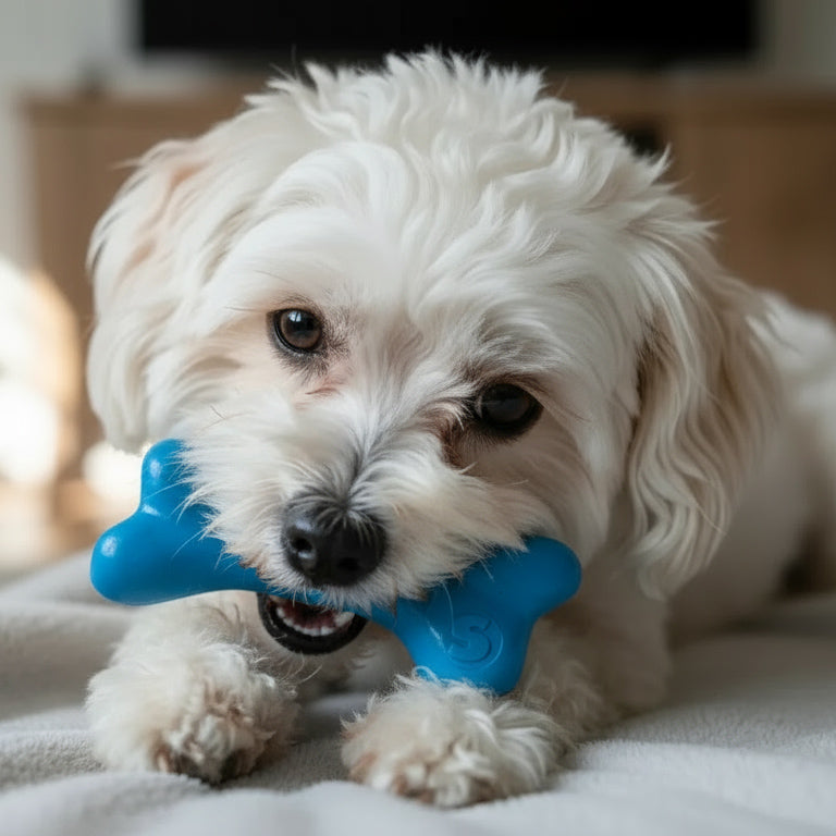 PUP-X Rubber Bone Dog Toy - Durable, Floats, Chew Toy for Large Dogs | USA – Consulate X, view 8 of 11