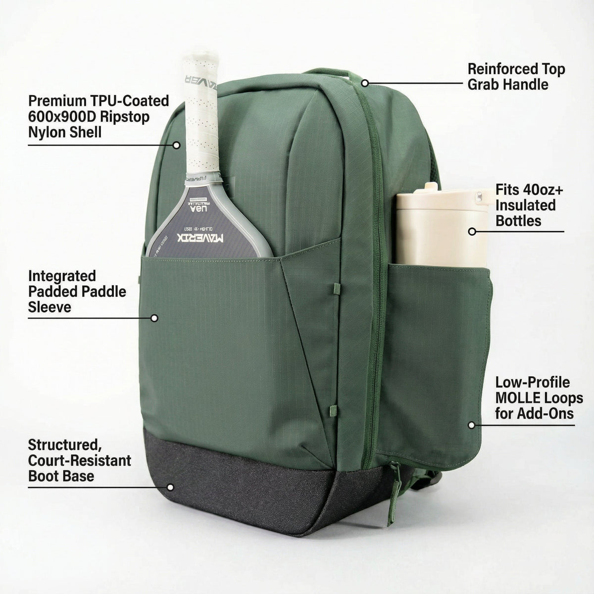 Court Ranger Pickleball Backpack – Consulate X, view 3 of 91