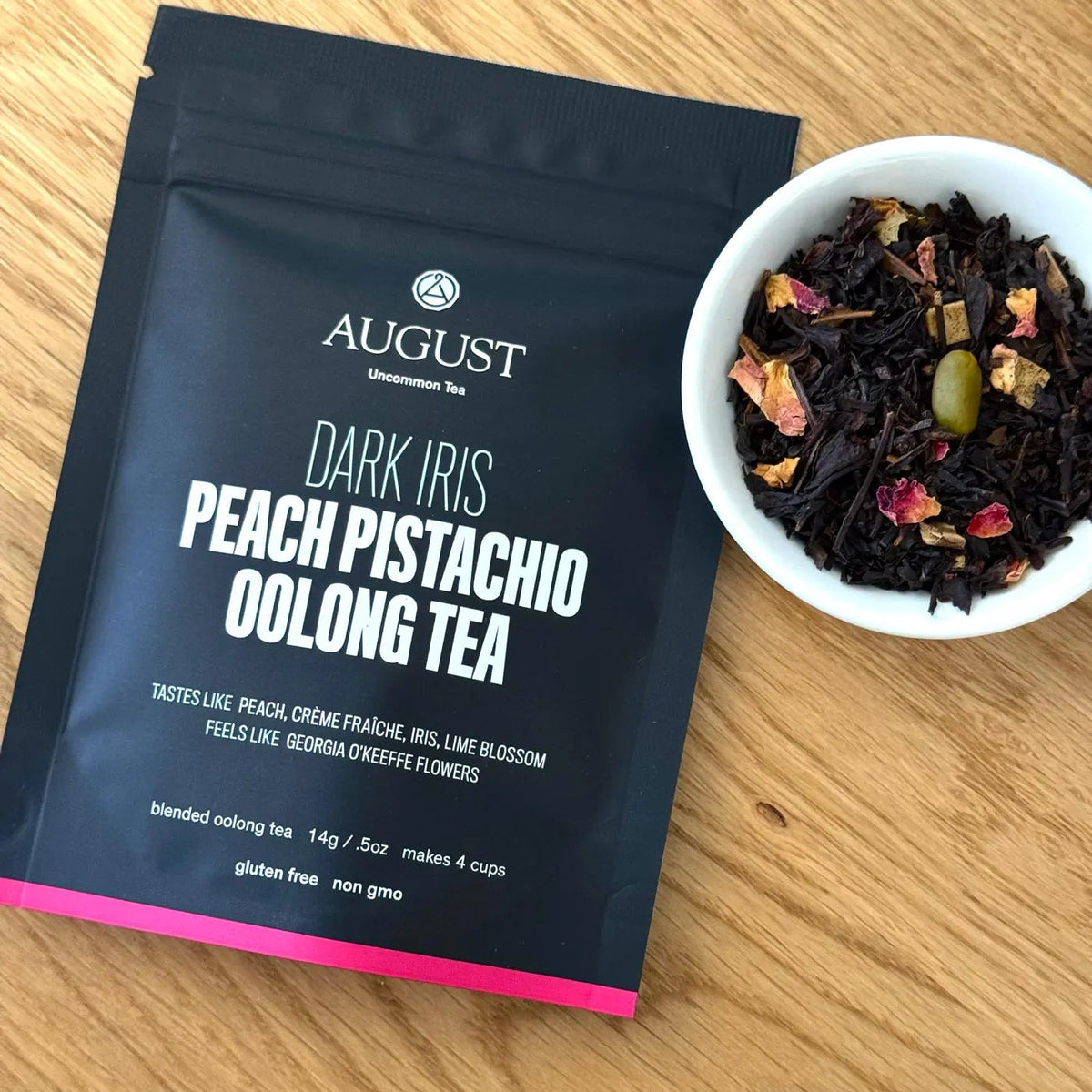Dark Iris - Peach Pistachio Oolong Tea – Consulate X, view 5 of 5