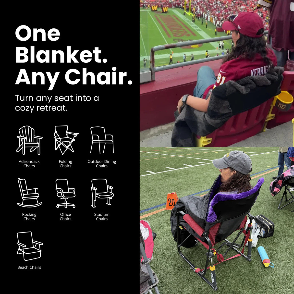 The Chair Blanket Deluxe – Consulate X, view 3 of 33