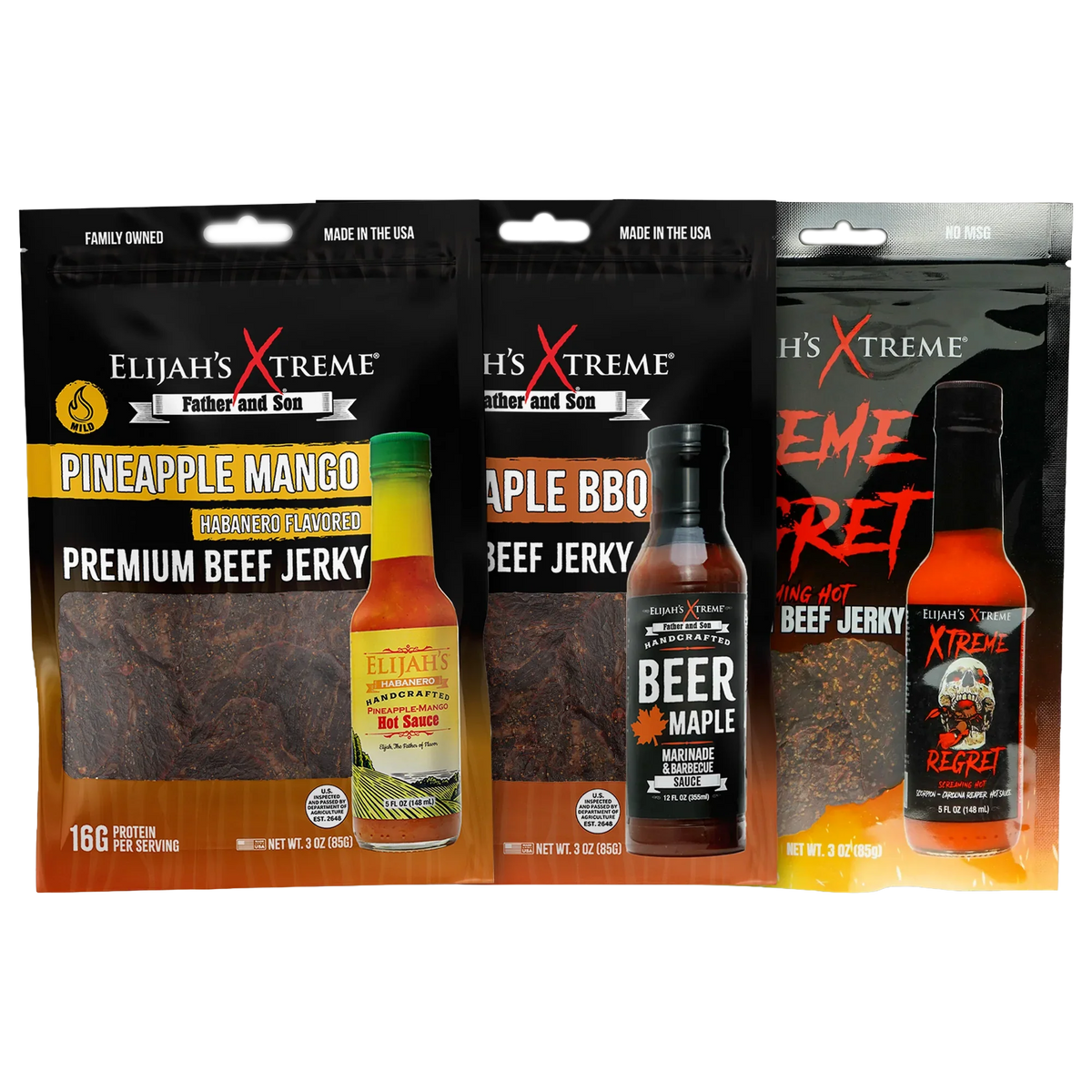 Beef Jerky Trio Pack – Consulate X, view 1 of 9