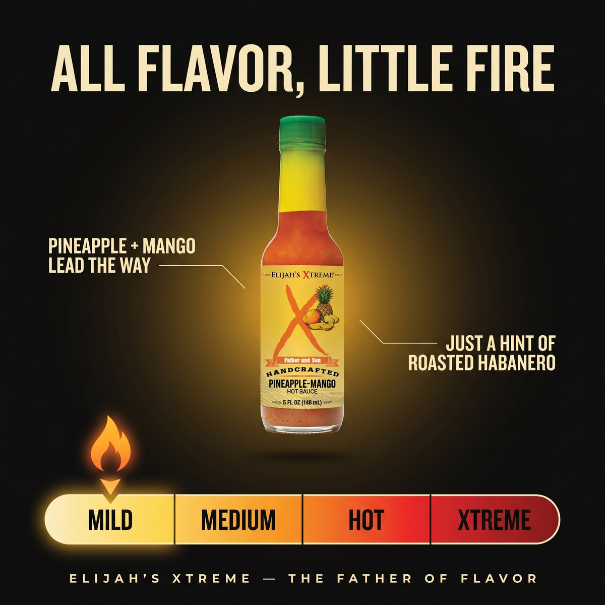 Pineapple-Mango Habanero Hot Sauce – Consulate X, view 4 of 8