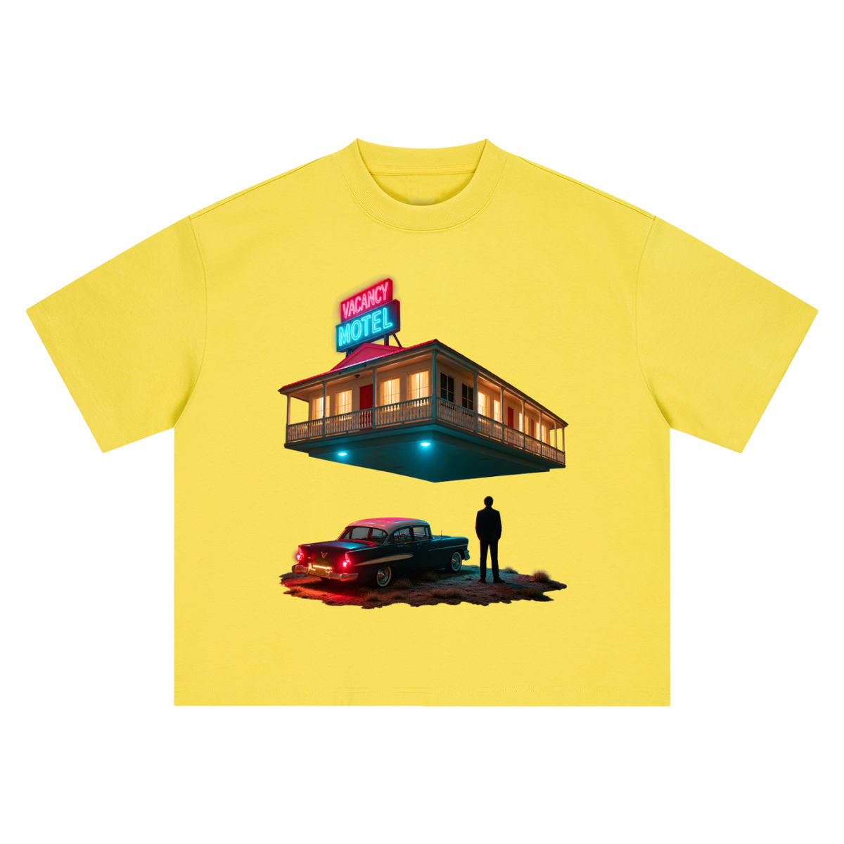 Vacancy Motel Heavyweight Tee – Consulate X, view 10 of 13