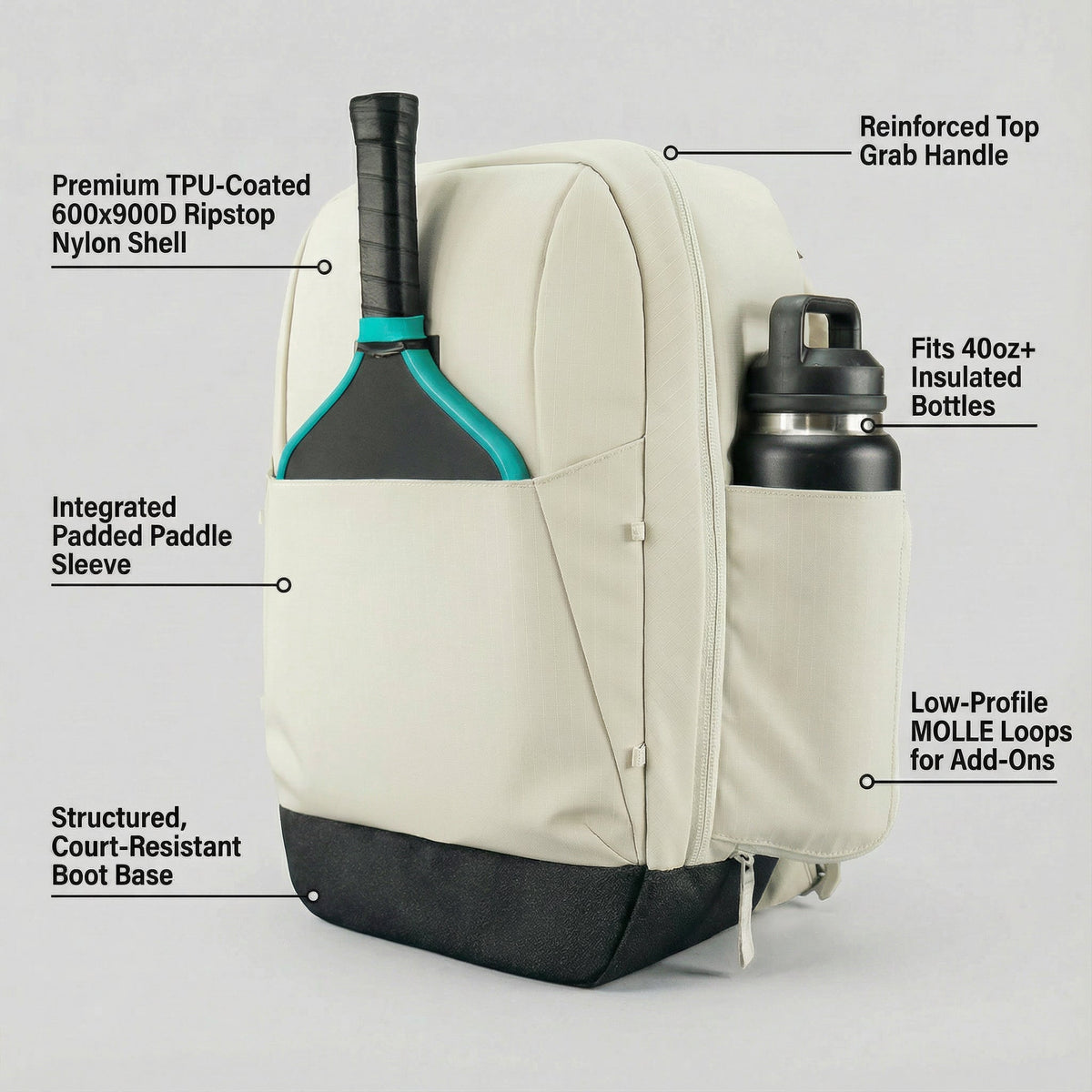 Court Ranger Pickleball Backpack – Consulate X, view 61 of 91