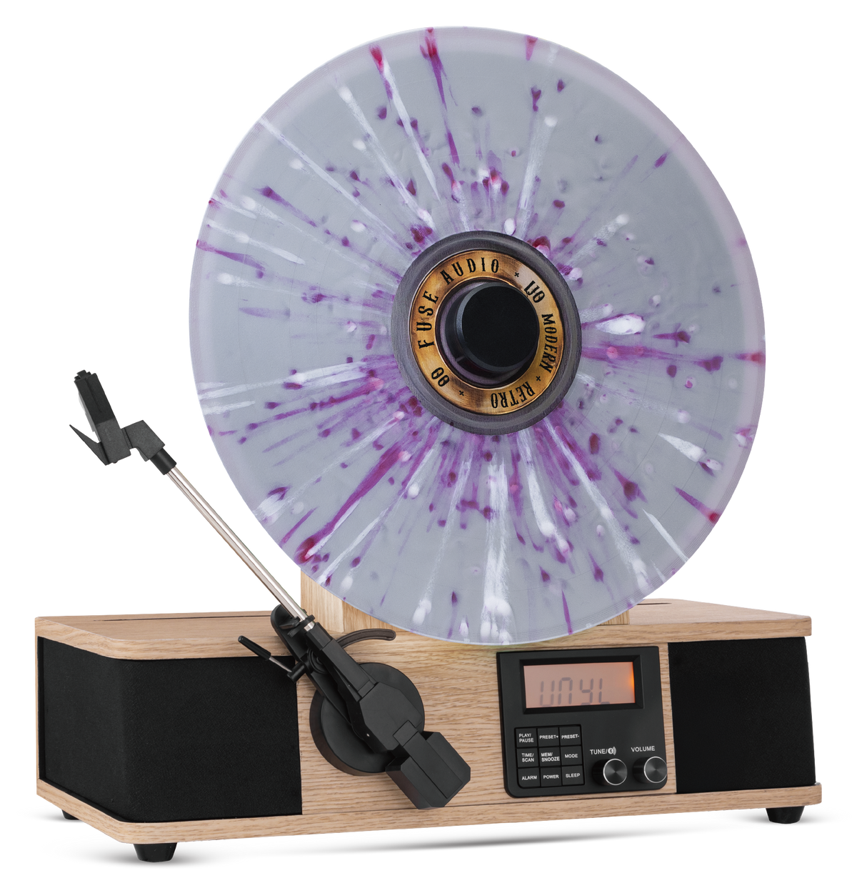Fuse Wrap Vertical Vinyl Record Player – Consulate X, view 1 of 8