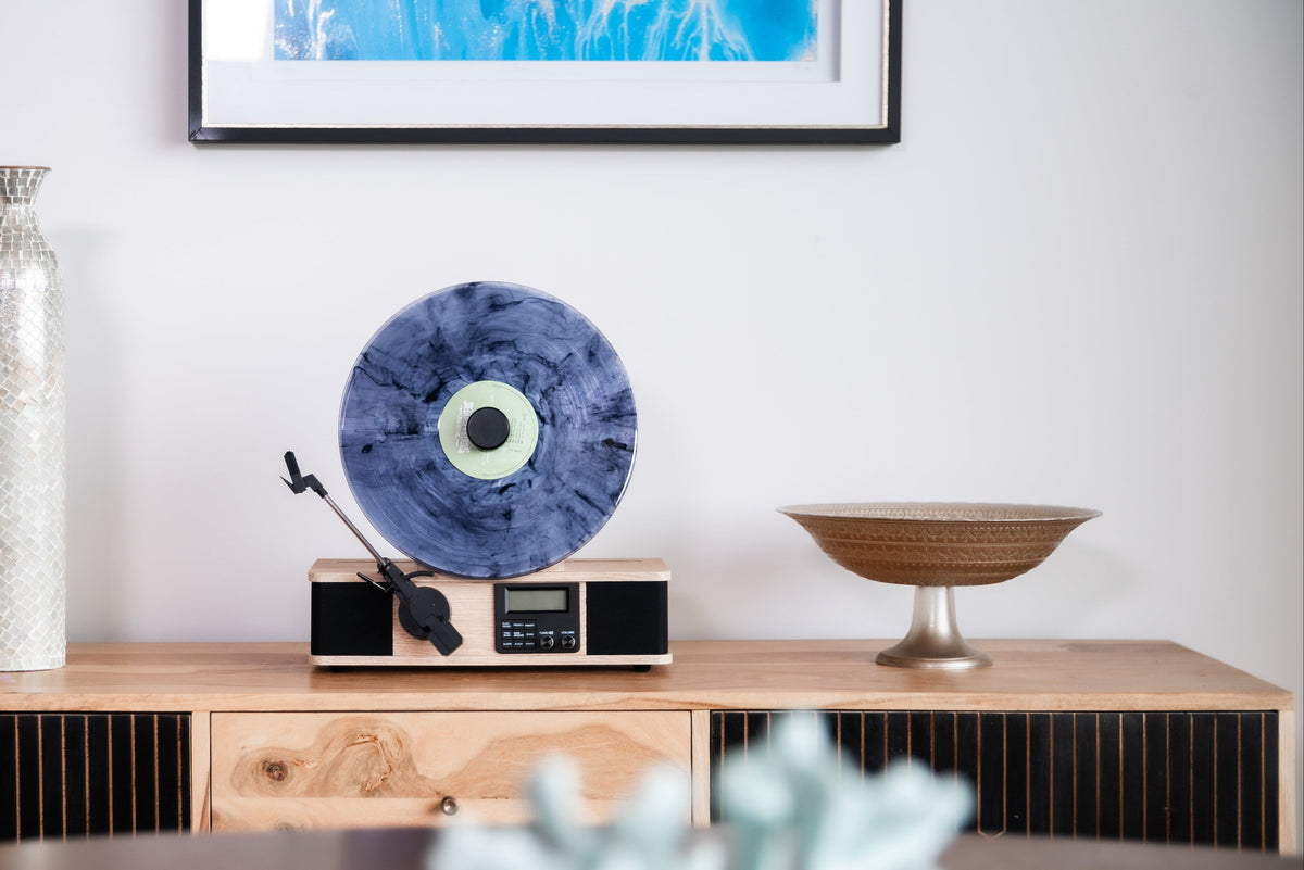 Fuse Wrap Vertical Vinyl Record Player – Consulate X, view 2 of 8