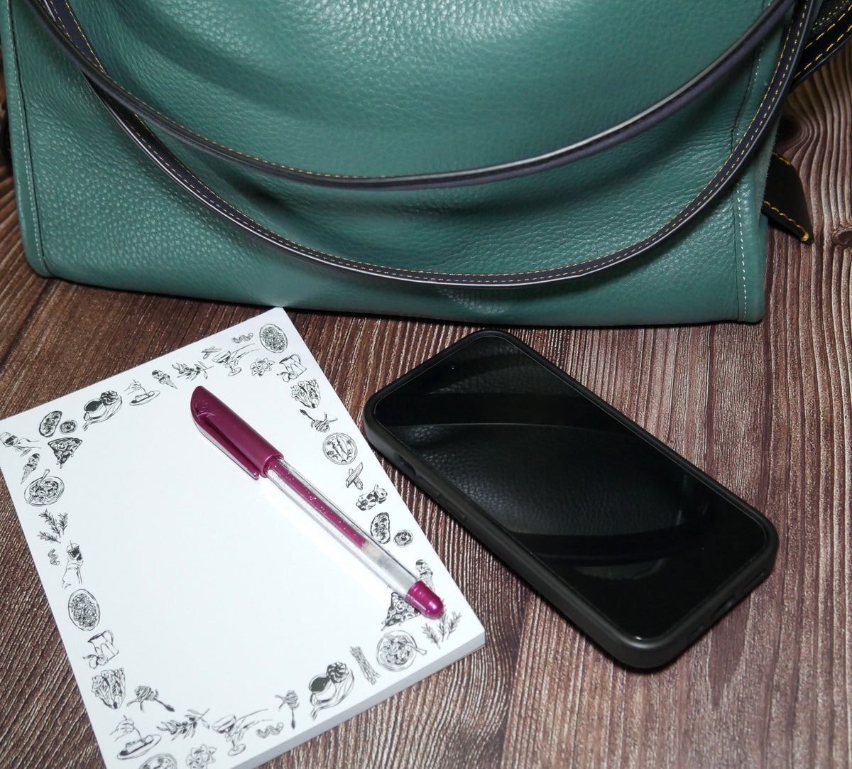 Girl Dinner Foodie 5x7" Notepad: Food, Pasta, Wine & More – Consulate X, view 7 of 7