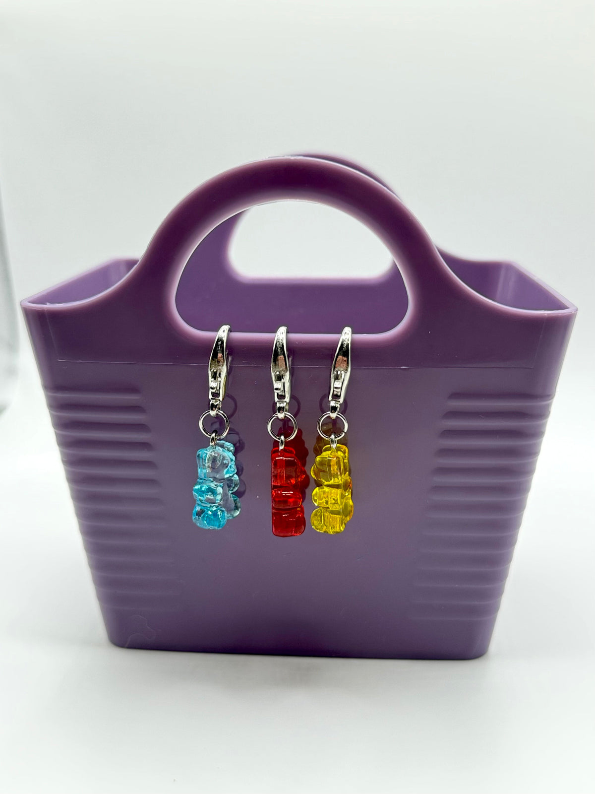 Neon Gummy Bear Keychain and Bag Charm – Consulate X, view 2 of 5