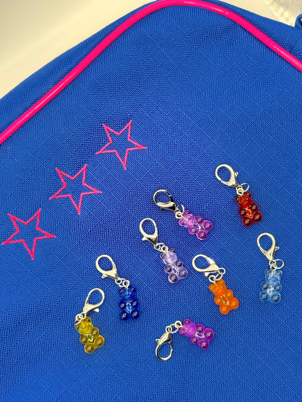 Neon Gummy Bear Keychain and Bag Charm – Consulate X, view 4 of 5