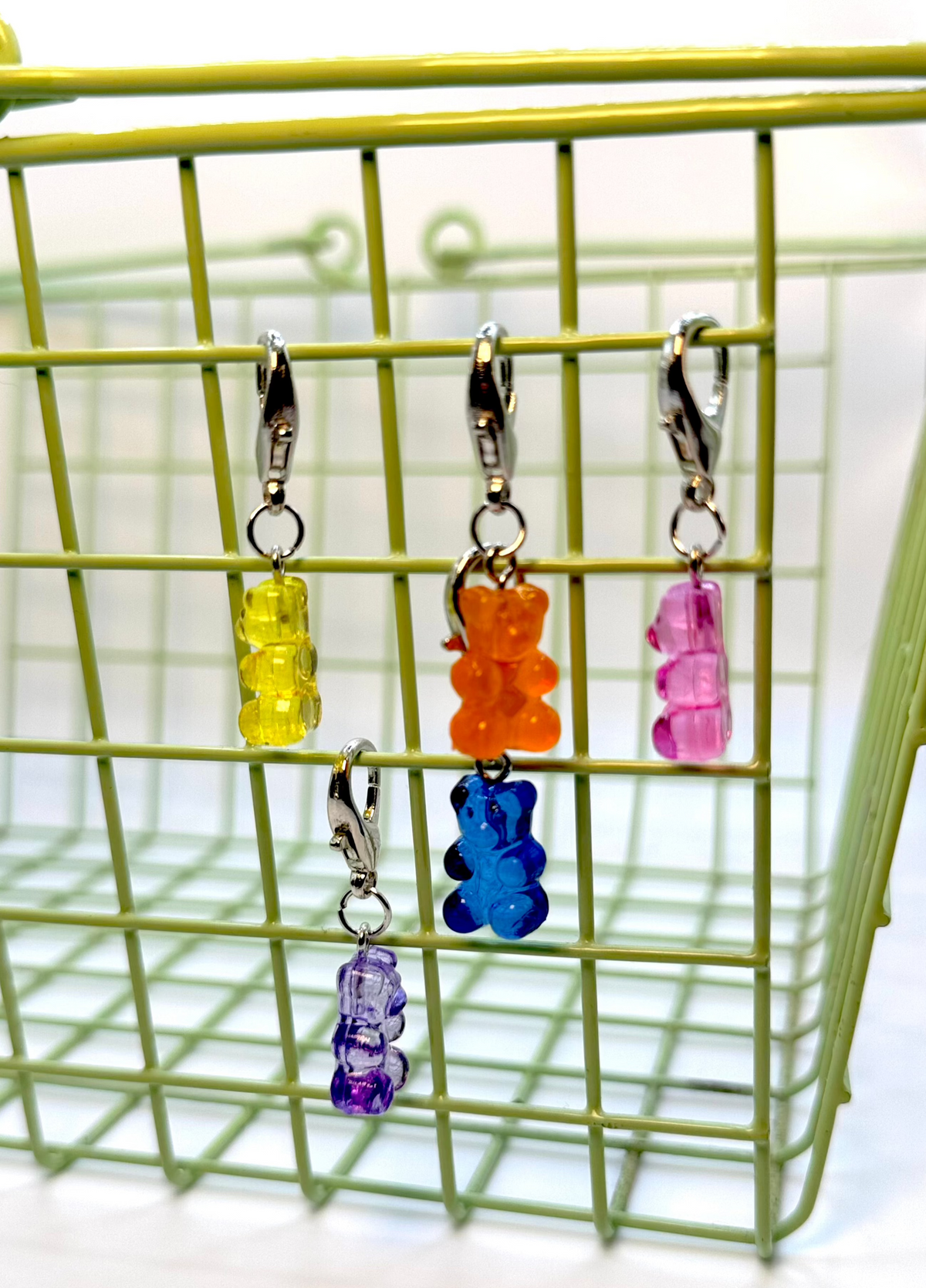 Neon Gummy Bear Keychain and Bag Charm – Consulate X, view 3 of 5