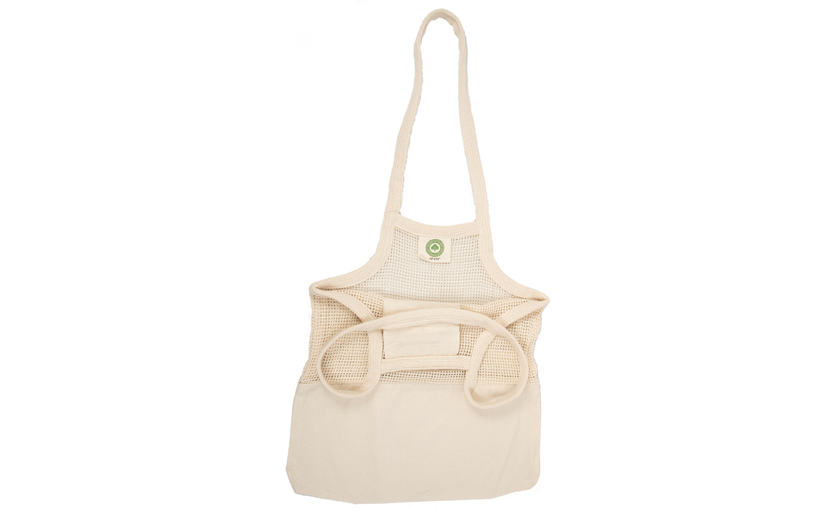 Mesh & Fabric Tote Bag – Consulate X, view 4 of 9