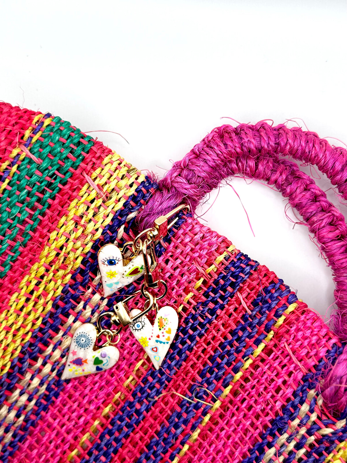 Artsy Heartsy Heart Keychain and Bag Charm – Consulate X, view 1 of 4