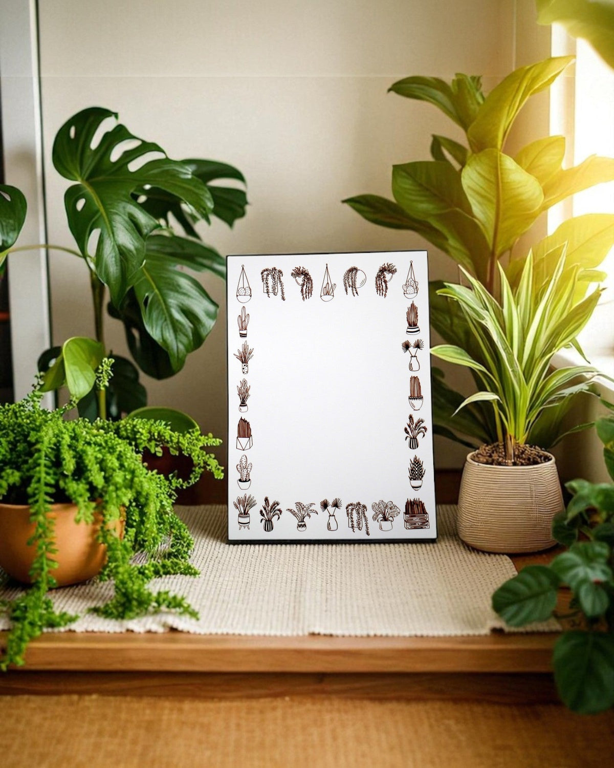 Houseplant Plant Lover 5x7" Notepad – Consulate X, view 1 of 6