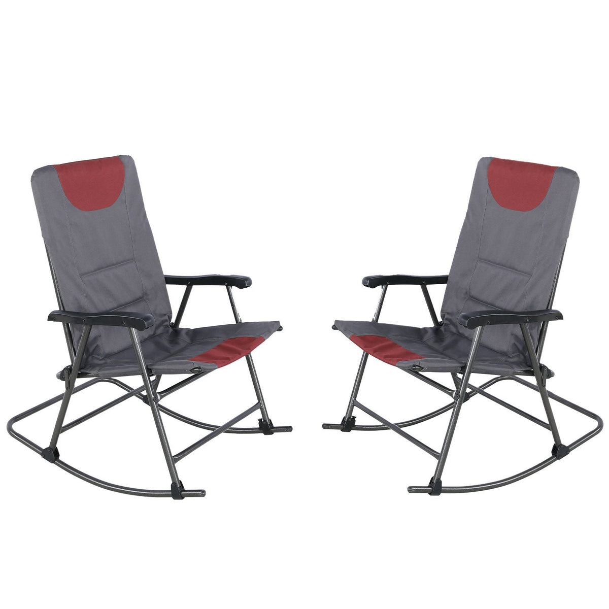 Ainfox Oversized Chair Folding Chair Rocking Chair Camping Chair Portable Chair Outdoor Chair Rocker Chair – Consulate X, view 2 of 9