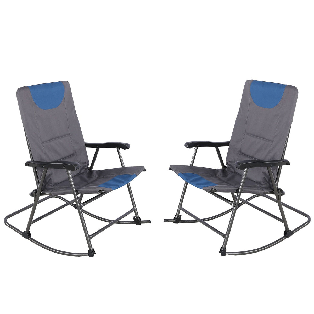 Ainfox Oversized Chair Folding Chair Rocking Chair Camping Chair Portable Chair Outdoor Chair Rocker Chair – Consulate X, view 1 of 9