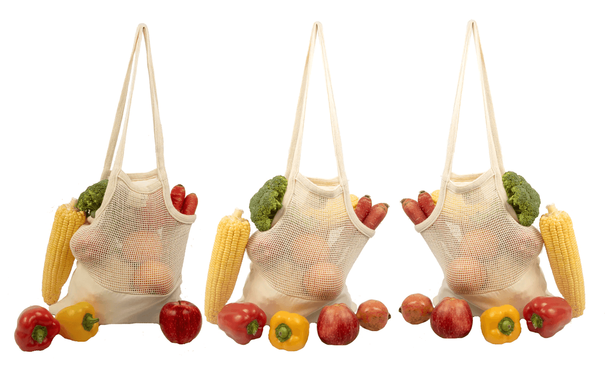 Mesh & Fabric Tote Bag – Consulate X, view 7 of 9