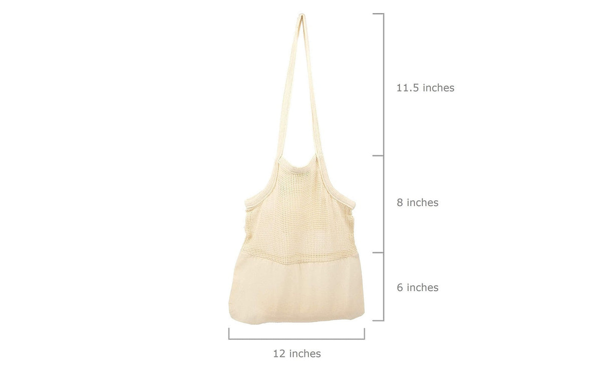 Mesh & Fabric Tote Bag – Consulate X, view 5 of 9
