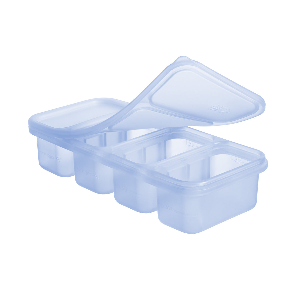 Silicone Baby Food Freezer Tray, 1/2 Cup Portions, with Lid – Consulate X, view 1 of 13