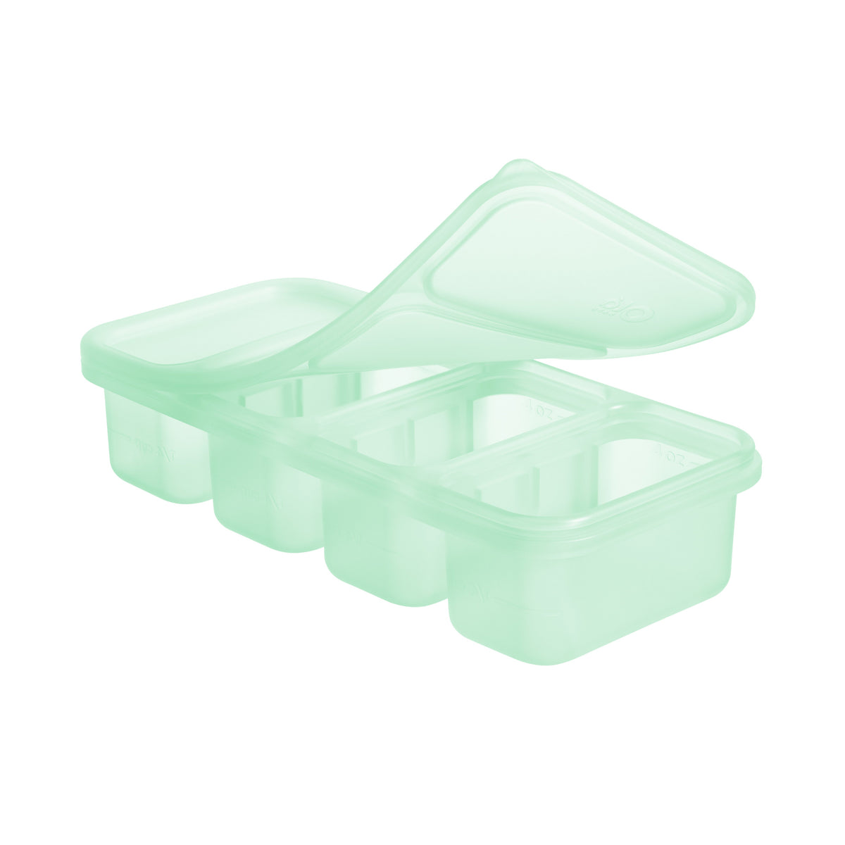 Silicone Baby Food Freezer Tray, 1/2 Cup Portions, with Lid – Consulate X, view 3 of 13