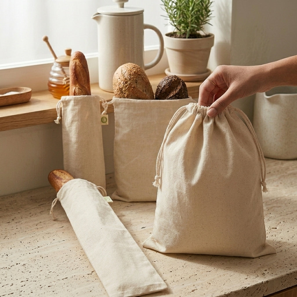 Linen Bread Bags – Consulate X, view 3 of 4