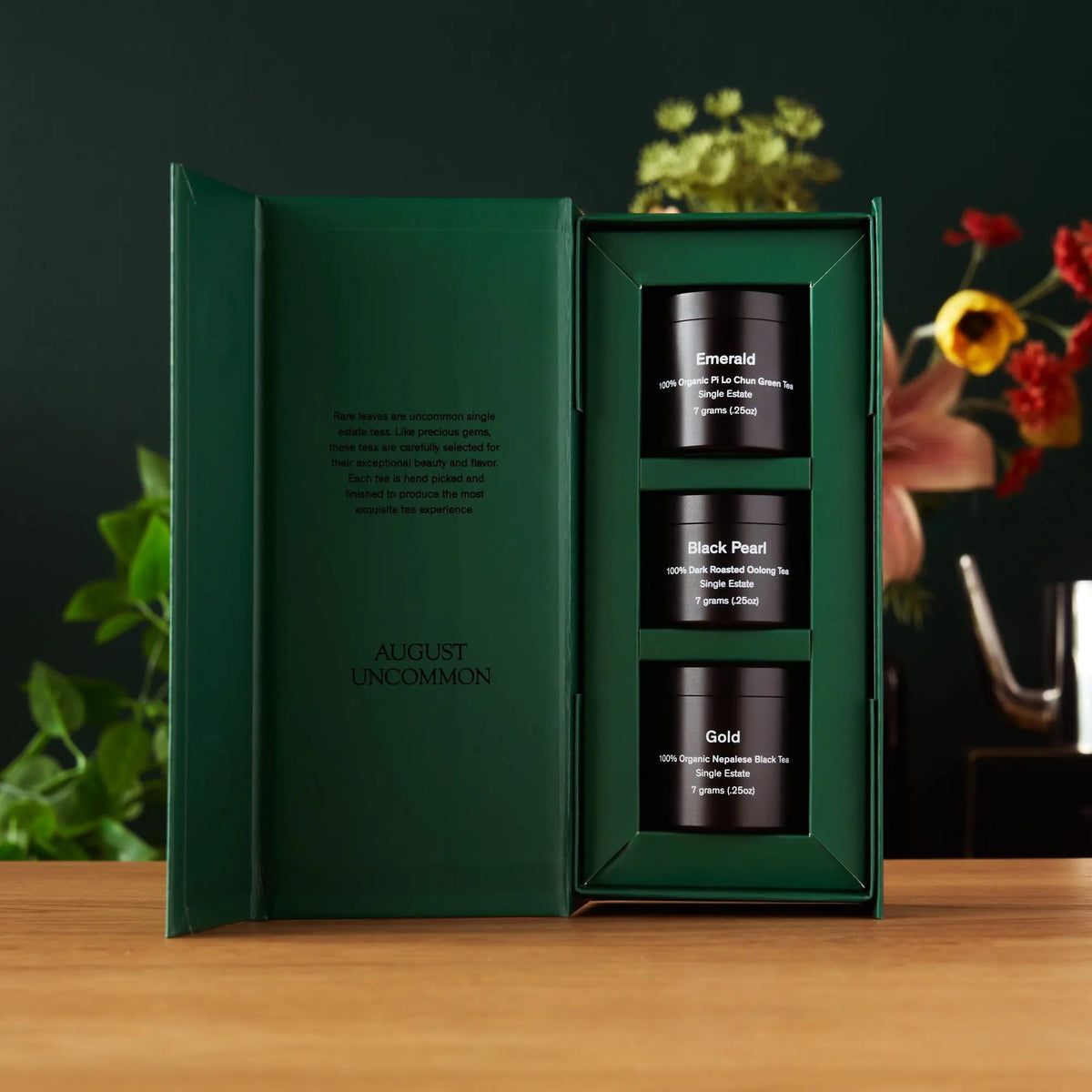 Rare Leaves Single Origin Tea Mini Tin Sampler – Consulate X, view 2 of 4