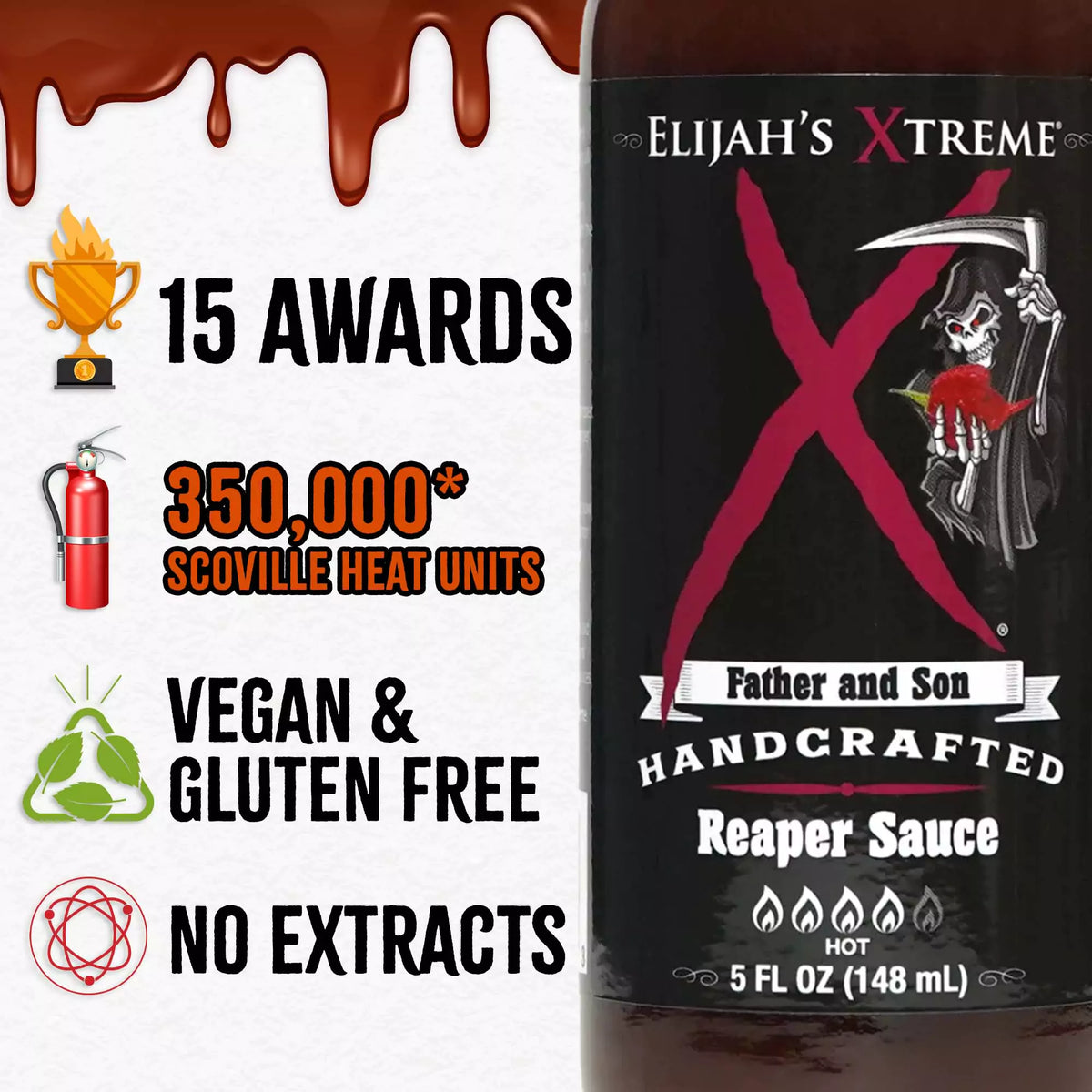 Reaper Hot Sauce – Consulate X, view 3 of 8